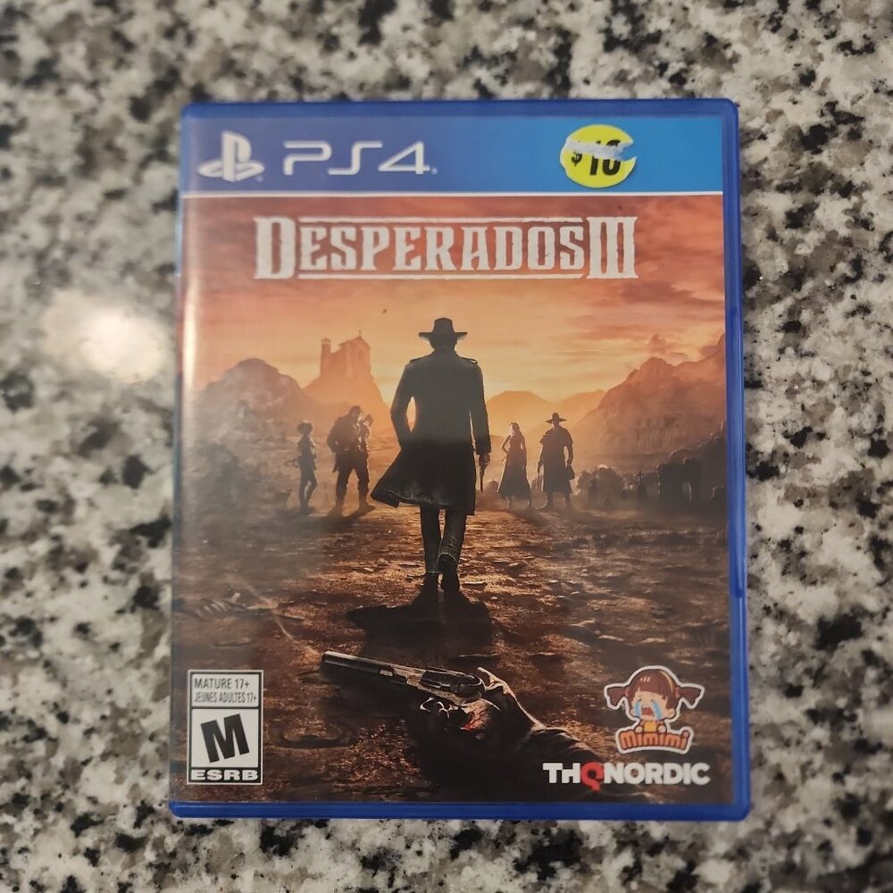 PS4 Desperados III video game